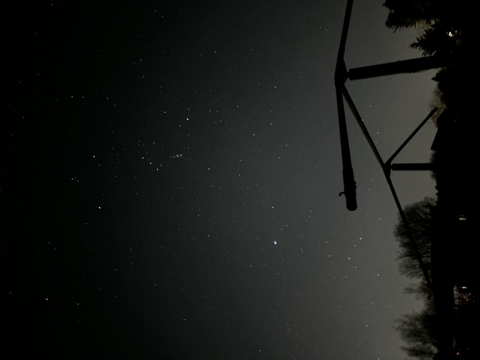 Orion the Hunter constellation, Acton, Massachusetts