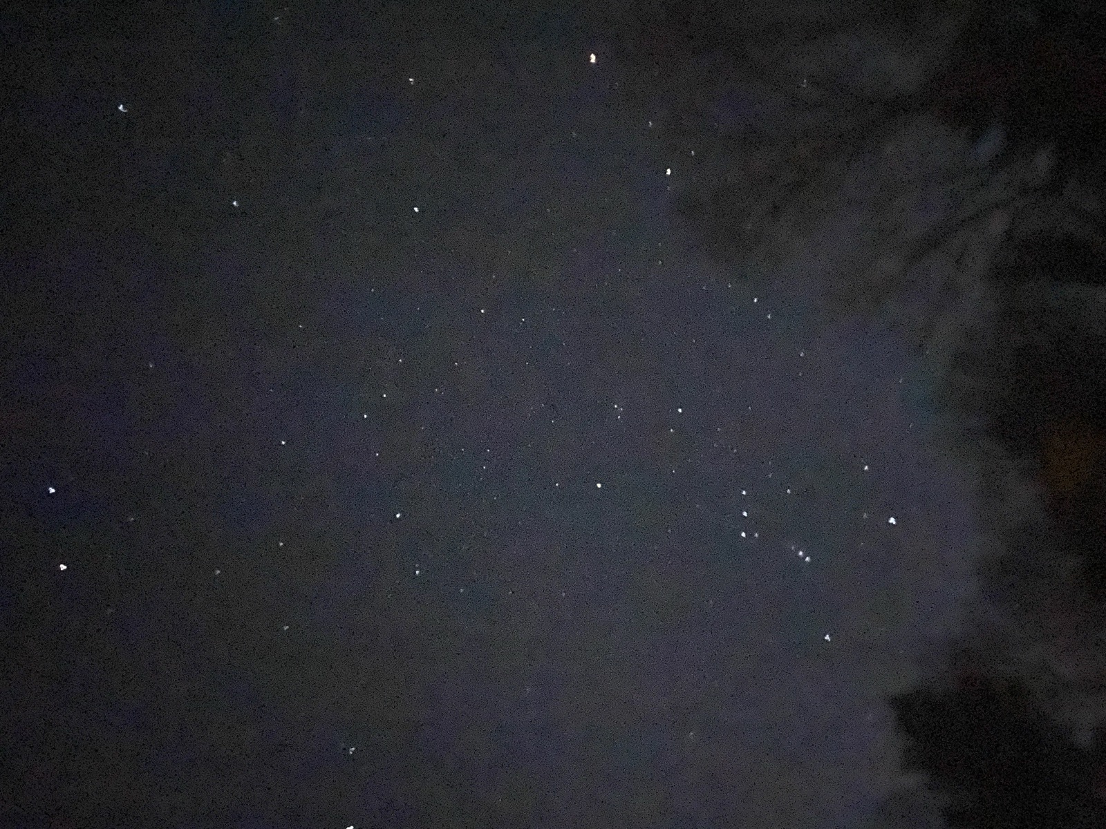 Orion the Hunter constellation, Acton, Massachusetts